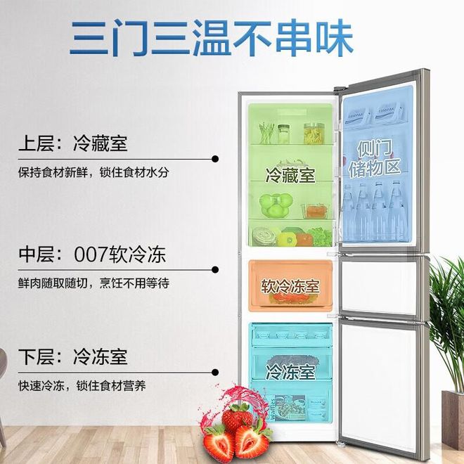 量好!五款超高性价比的冰箱推荐!九游会j9登陆海尔三门冰箱哪款质(图9)