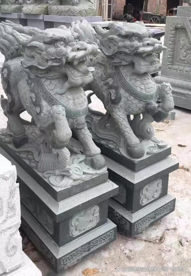 位置详解：最佳摆放点与注意事项九游会网址是多少石雕麒麟安放(图9)