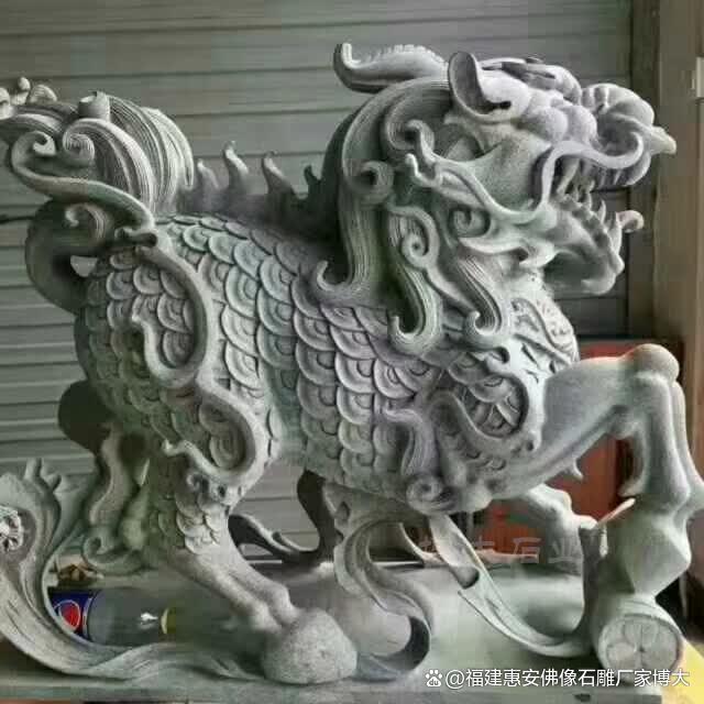 位置详解：最佳摆放点与注意事项九游会网址是多少石雕麒麟安放(图8)